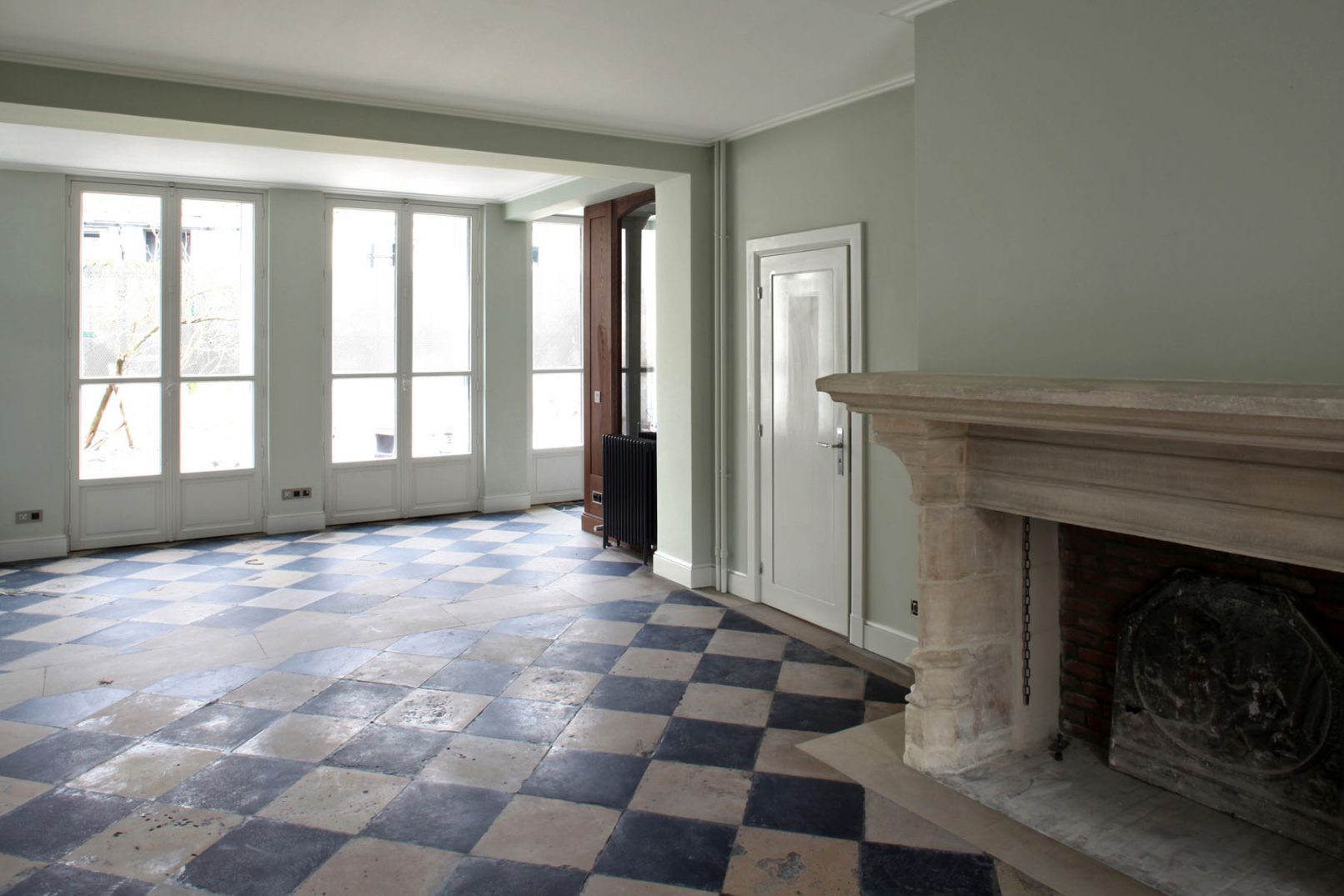 château de brouillards intérieur rez-de-chaussée supérieur