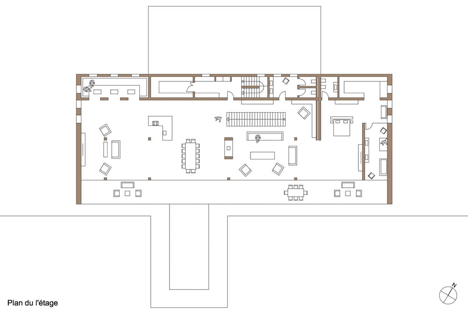 Conception d'une nouvelle villa à Marrakech sur la route l'Ourika par l'atelier Siebold architecte à genève